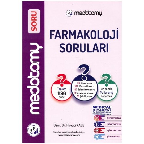 Medotomy Farmakoloji Soruları / Hayati Kale